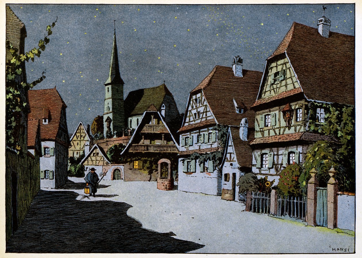 Mein Dorf, die, die nicht vergessen: Die Nacht von Jean Jacques (1873 1951) Waltz