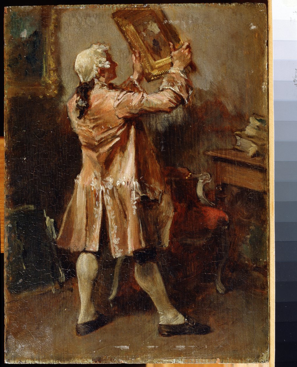 Ein Kunstliebhaber von Jean Louis Ernest Meissonier