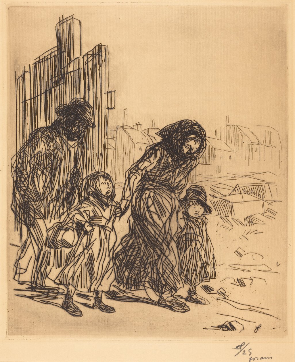Nach der Beschlagnahme von Jean-Louis Forain