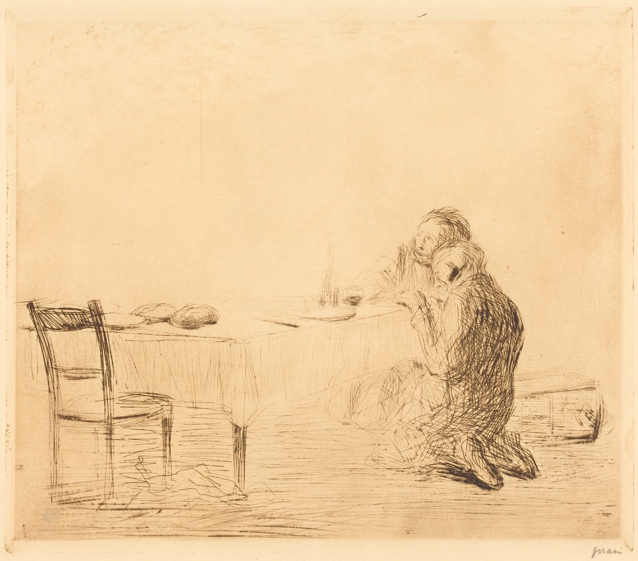 Nach der Erscheinung (2. Platte) von Jean-Louis Forain
