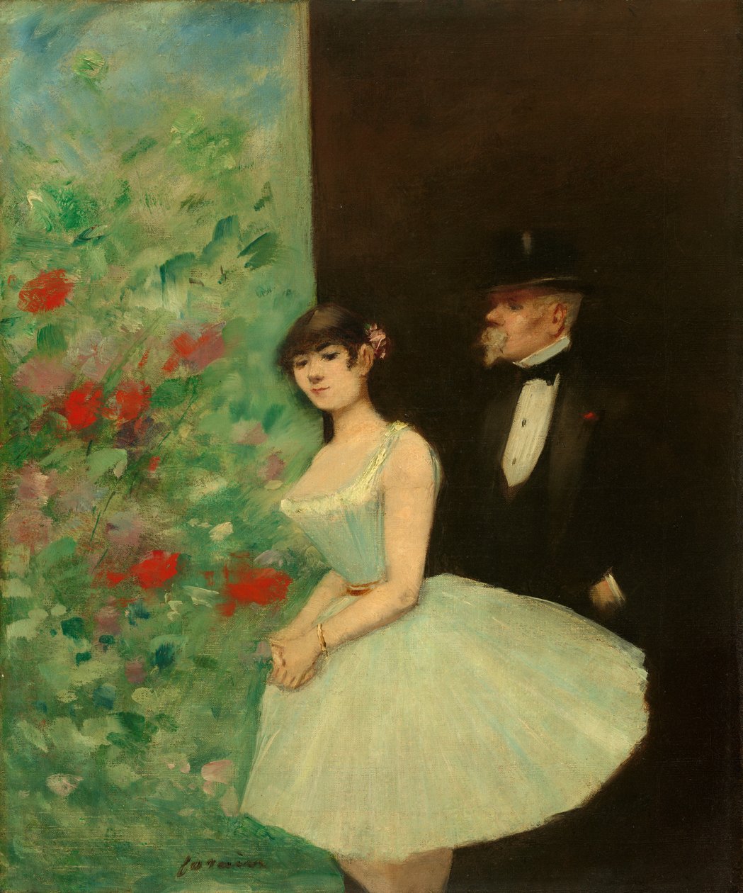 Hinter den Kulissen von Jean-Louis Forain