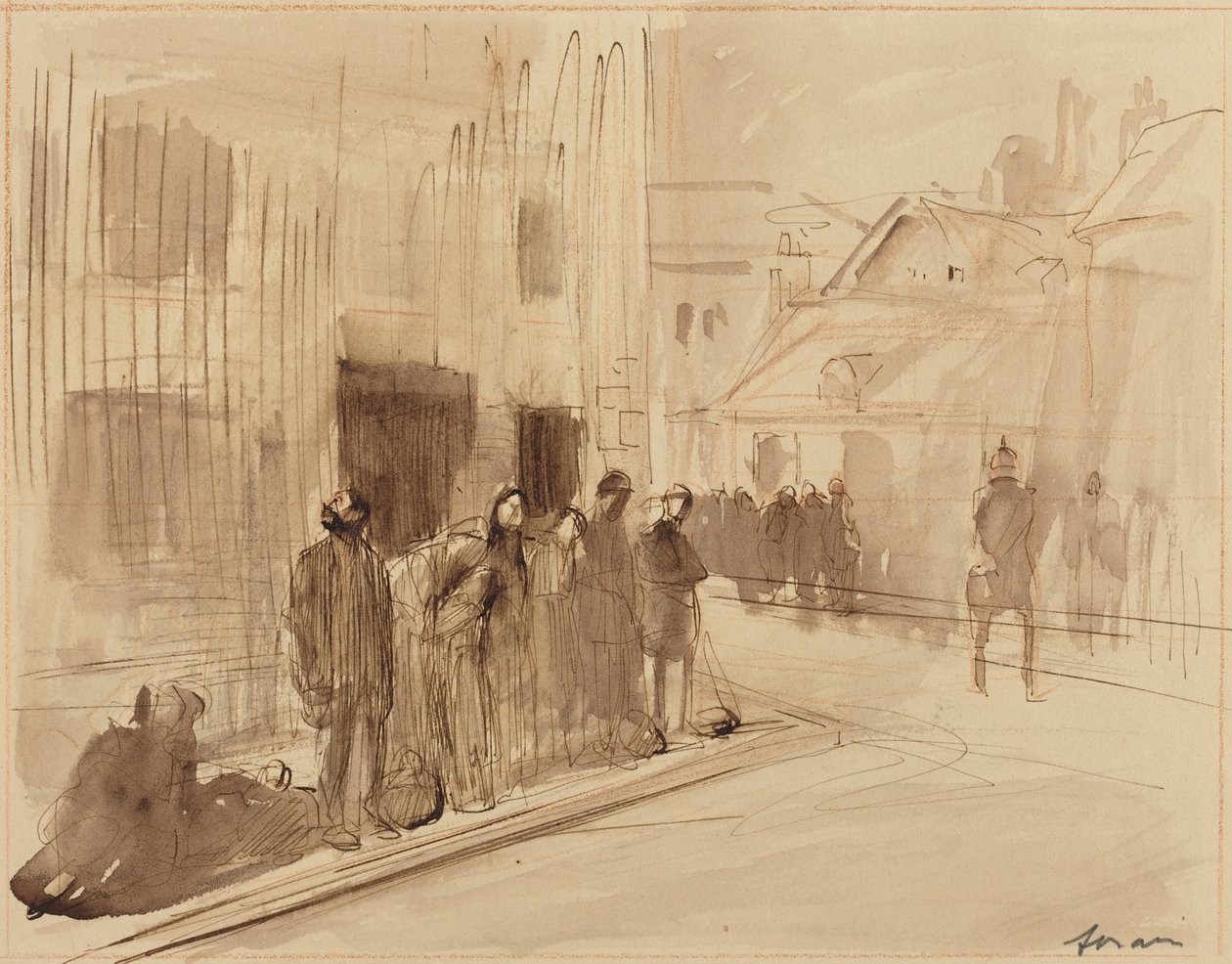 In Sklaverei von Jean-Louis Forain