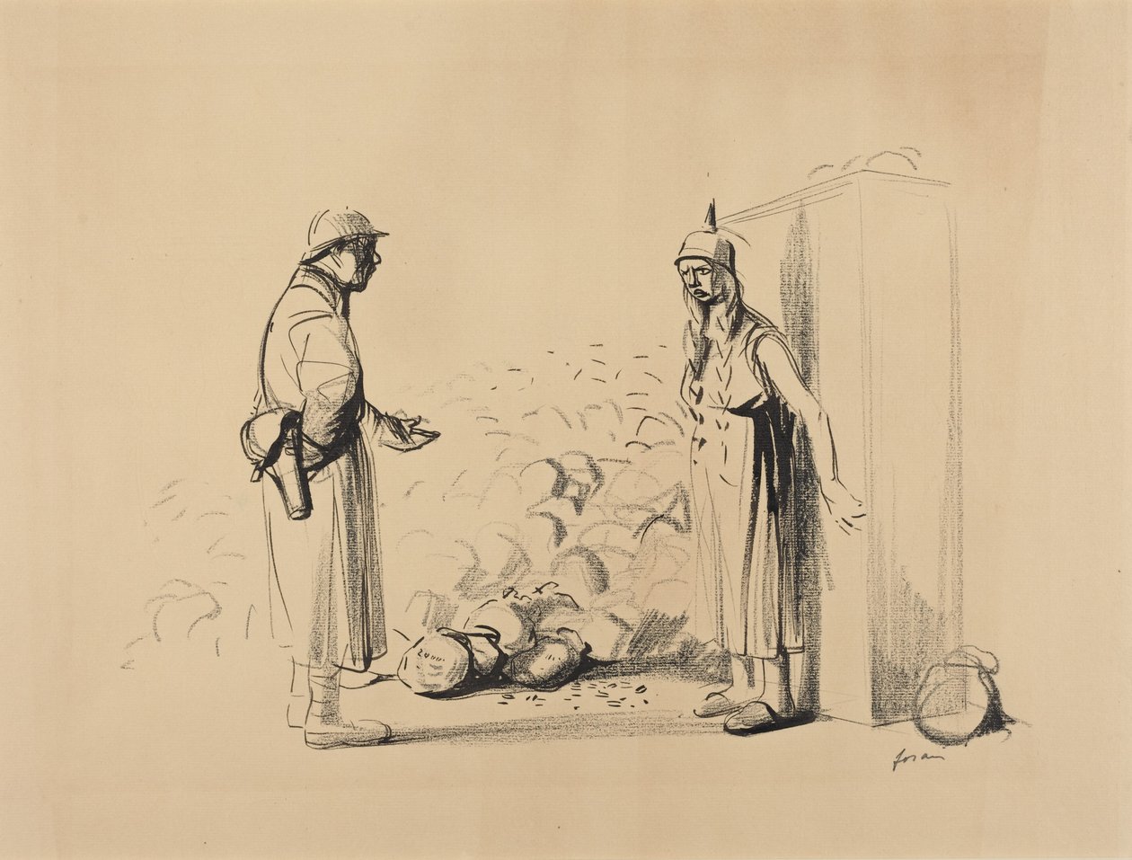 Das Verstecken des "Louis" von Jean-Louis Forain