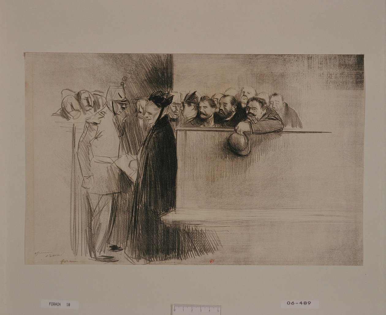 Die Audienz (3. Platte) von Jean-Louis Forain