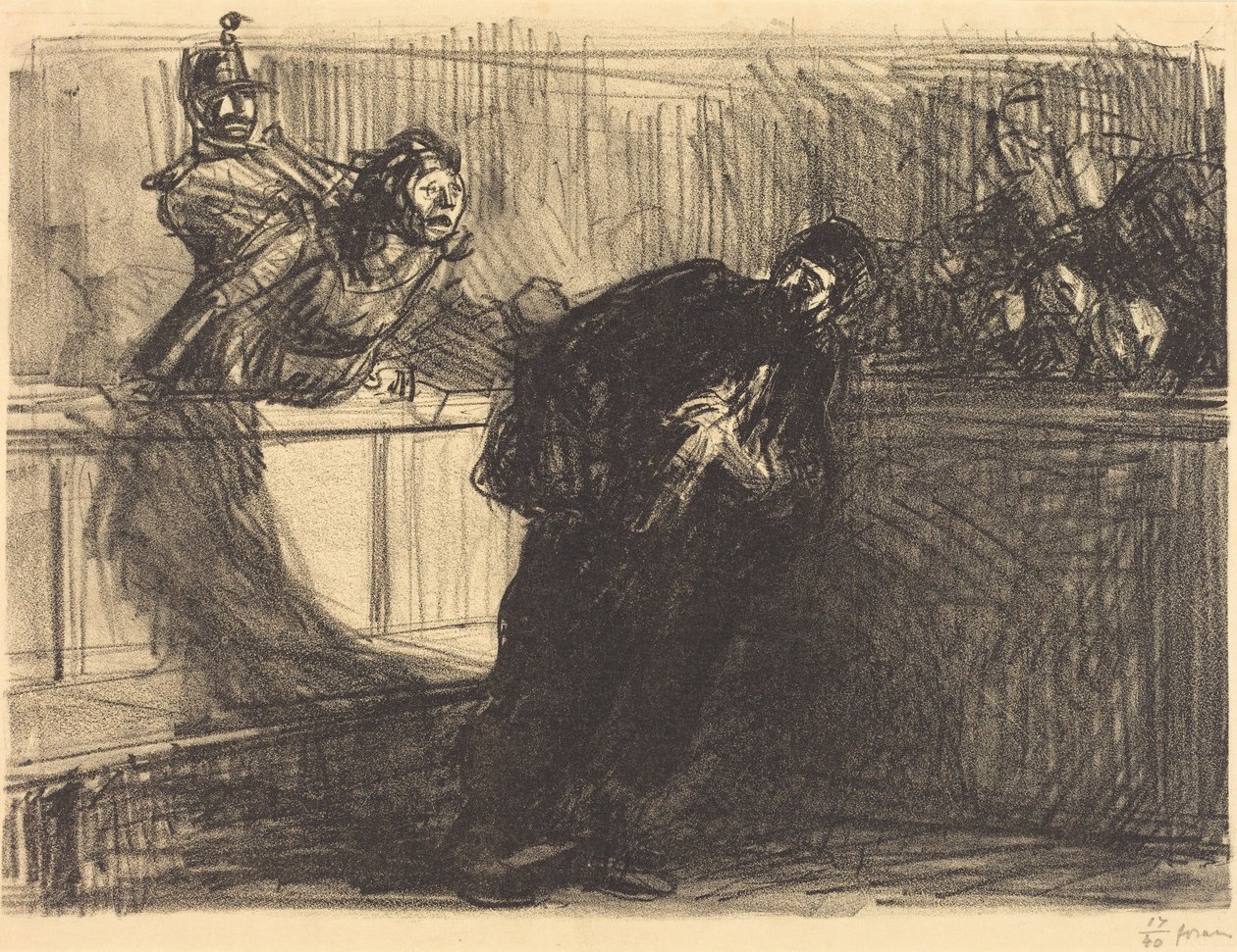 Der beschimpfte Anwalt von Jean-Louis Forain