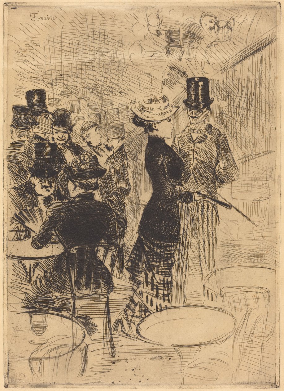 Die Bar in den Folies-Bergère von Jean-Louis Forain