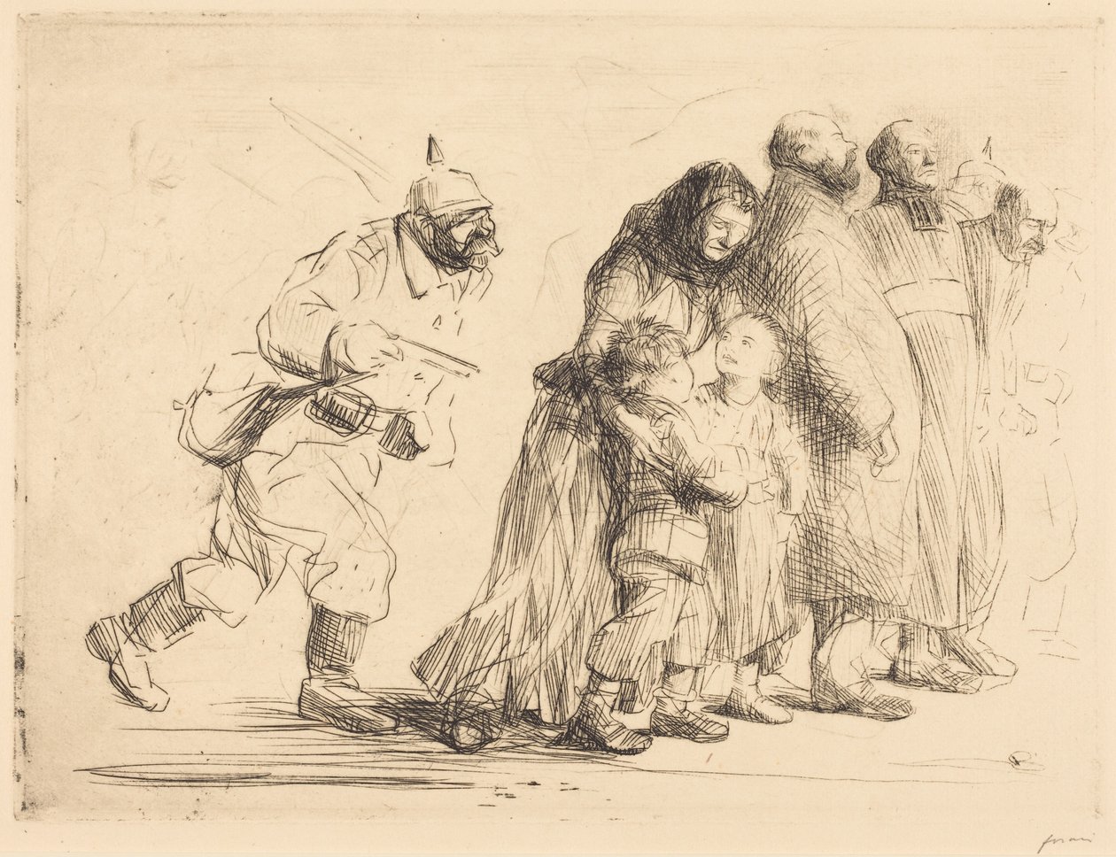 Die Honoratioren (große Tafel) von Jean-Louis Forain