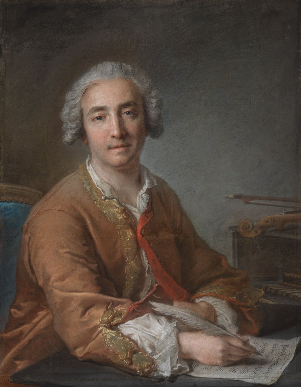 Porträt des Komponisten Joseph-Nicolas-Pancrace Royer von Jean-Marc Nattier