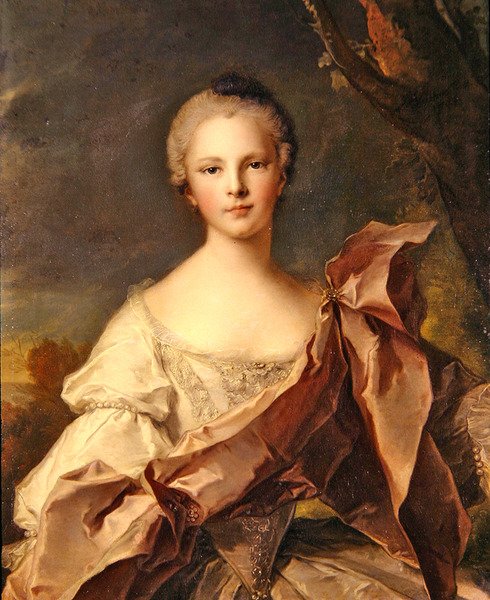 Porträt einer Dame von Jean Marc Nattier