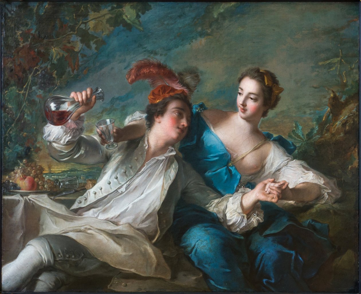 Die Liebenden von Jean-Marc Nattier