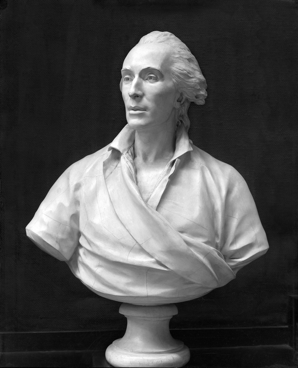 Jean-Baptiste de Piquet, Marquis de Mejanes, 1786 (Marmor) von Jean Antoine Houdon