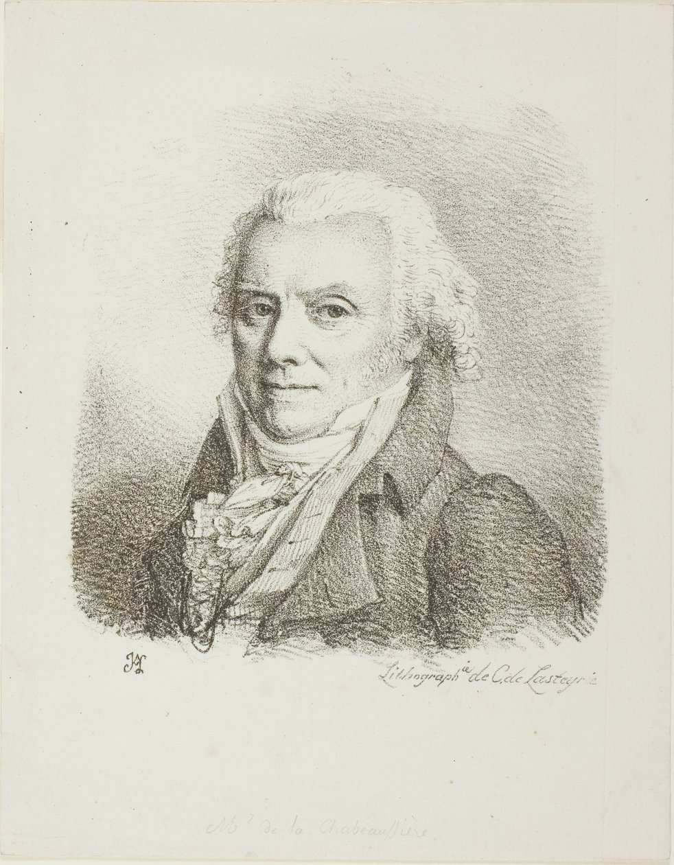 Selbstporträt in einem dunklen Stoffmantel von Jean Antoine Laurent
