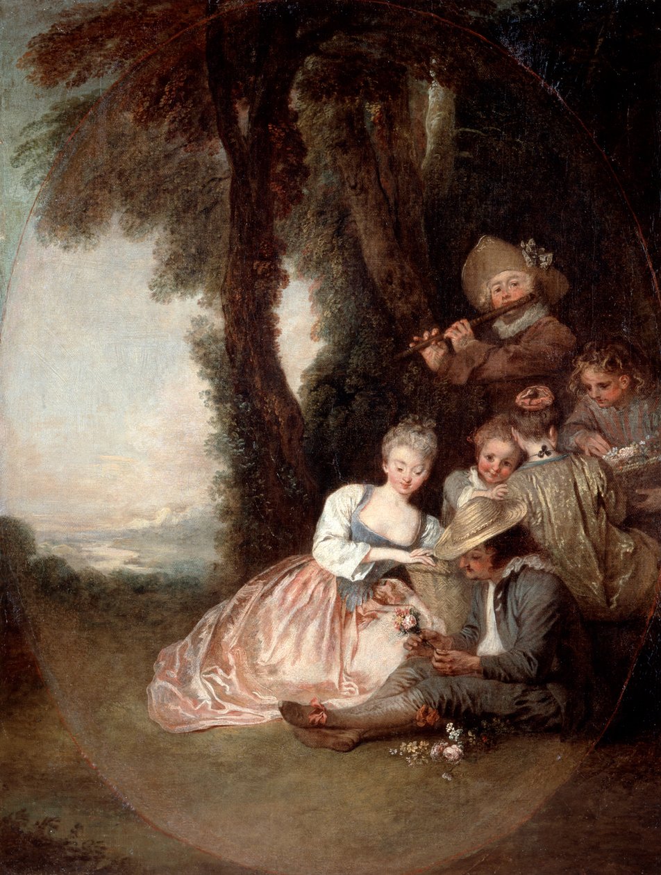 Champetre Konzert, 1715 von Jean-Antoine Watteau