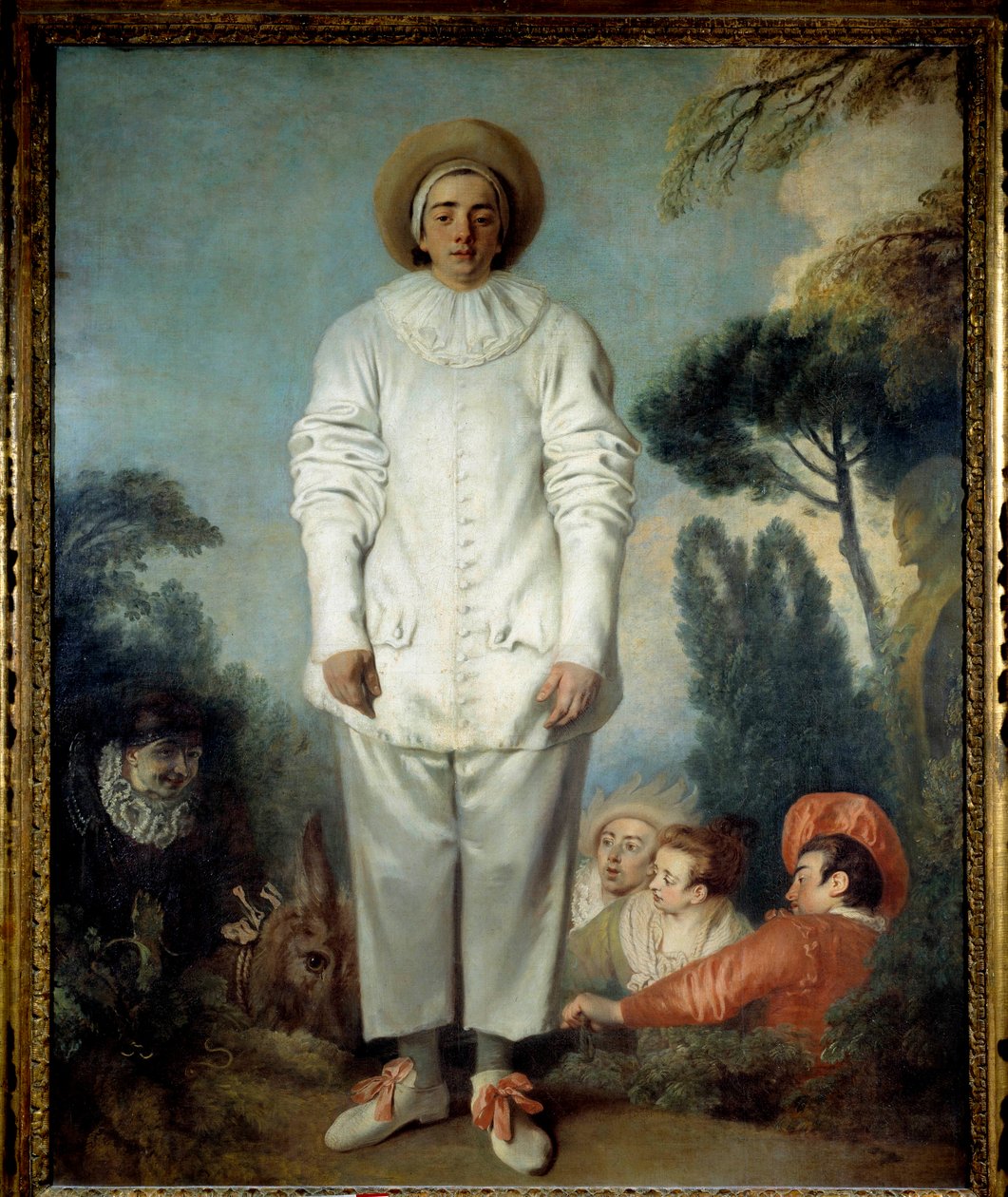 Pierrot, einst Gilles genannt von Jean Antoine Watteau