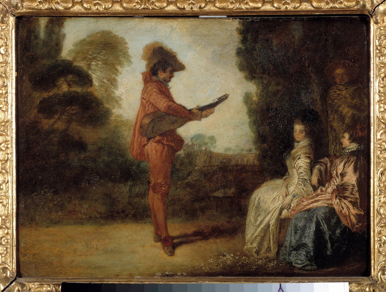 Der Verzauberer von Jean Antoine Watteau