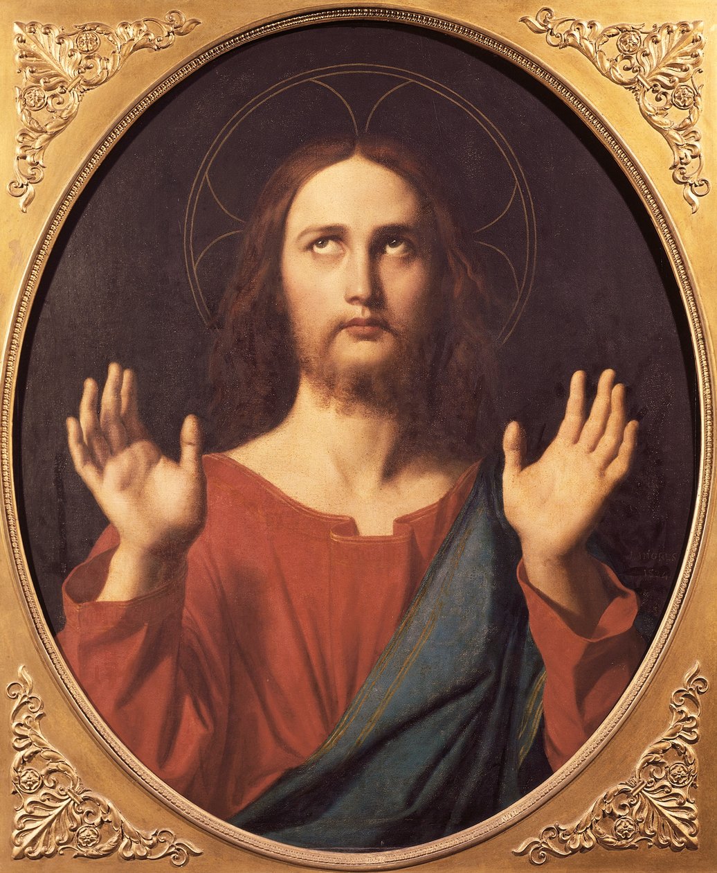Christus von Jean Auguste Dominique Ingres