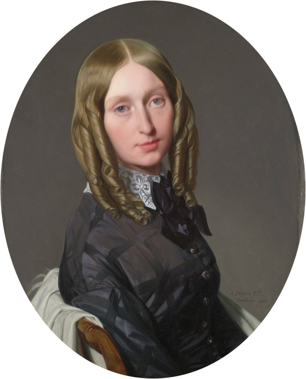 Porträt von Madame Frédéric de Reiset Augustine-Modeste-Hortense Reiset von Jean Auguste Dominique Ingres