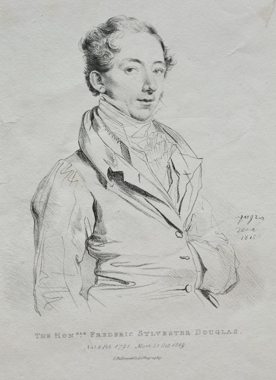 Ehrenwerter Frederic Sylvester Douglas, 1815 von Jean Auguste Dominique Ingres