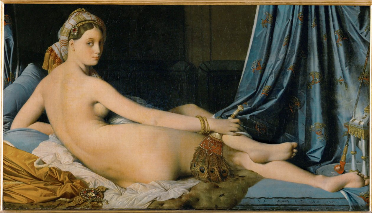 Die große Odaliske von Jean Auguste Dominique Ingres