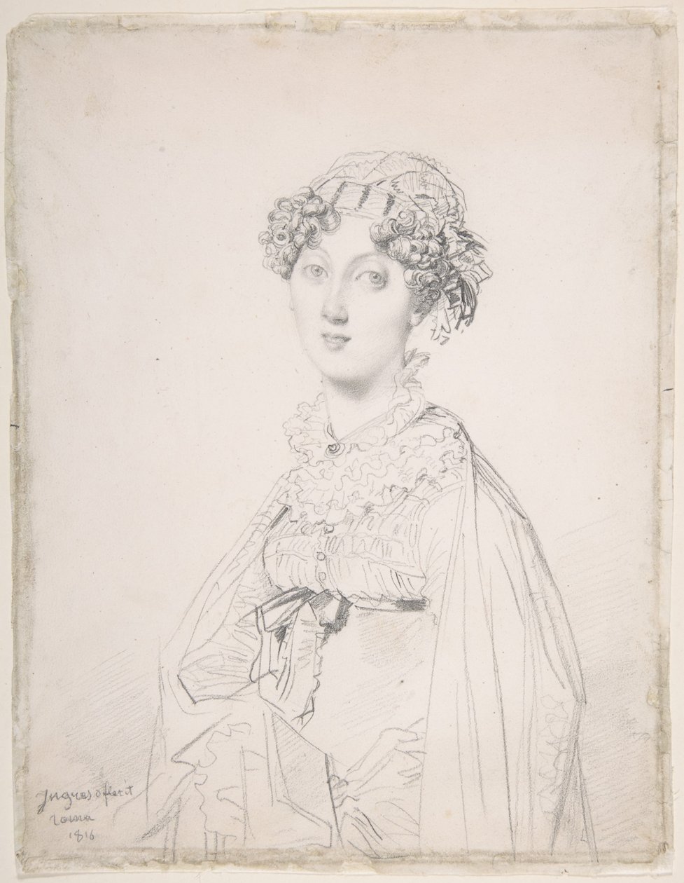 Lady Mary Cavendish-Bentinck (?-1843) von Jean Auguste Dominique Ingres