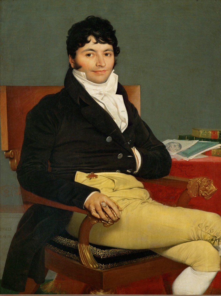 Philibert Riviere, Meister der Anfragen im Rat des Königs von Jean Auguste Dominique Ingres