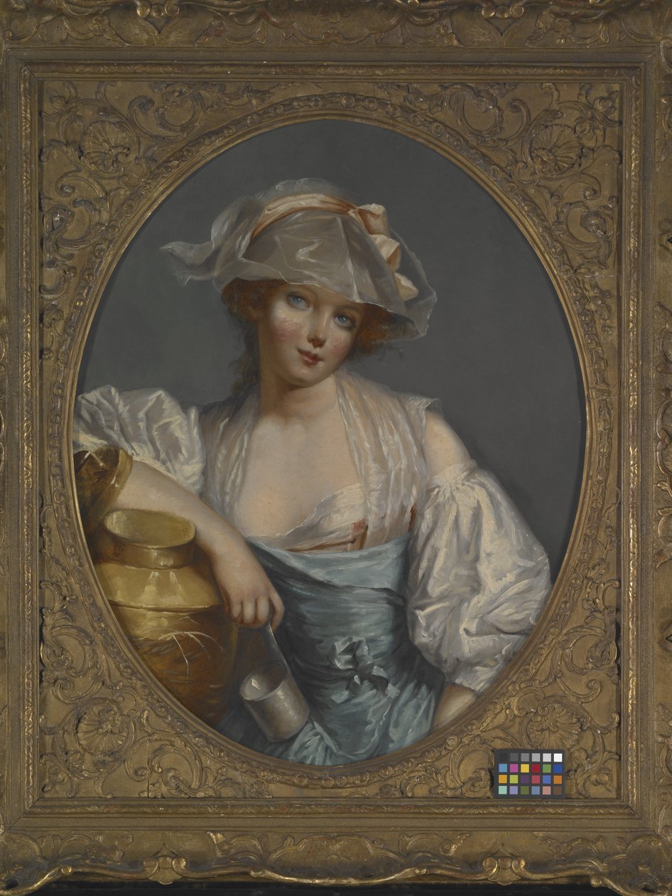 Ein junges Mädchen von Jean Baptiste (school of) Greuze