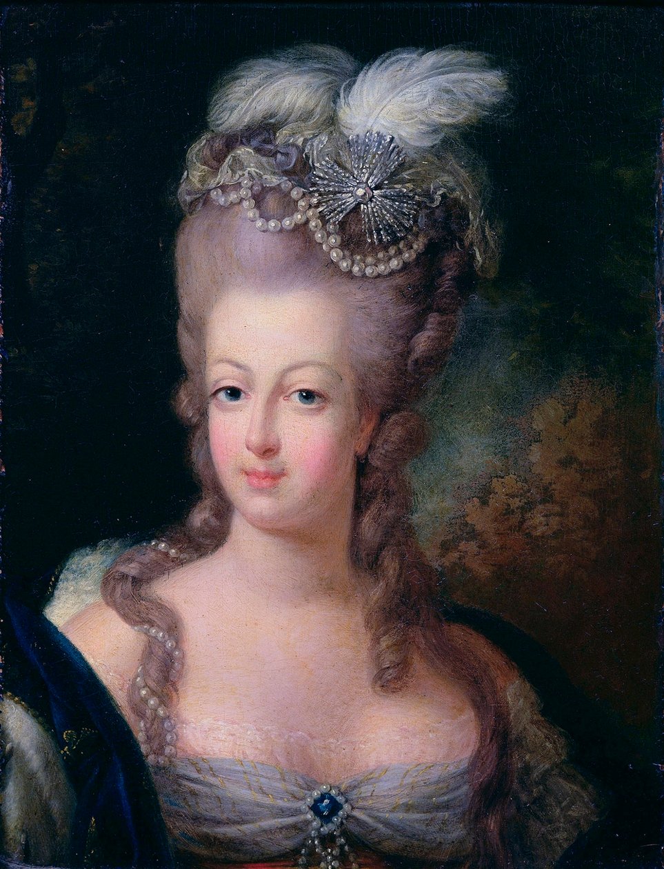Porträt von Königin Marie Antoinette von Frankreich, 1775 von Jean Baptiste Andre Gautier D