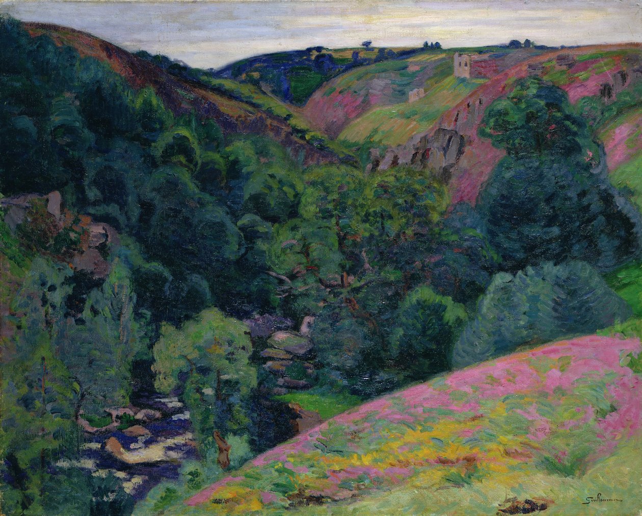 Das Tal der Sedelle, 1897 von Jean Baptiste Armand Guillaumin