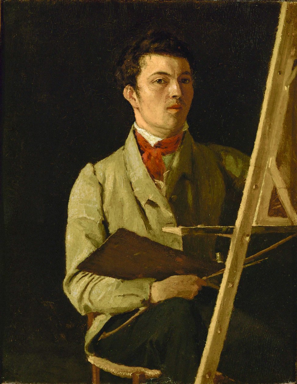 Corot, Selbstporträt von Jean Baptiste Camille Corot