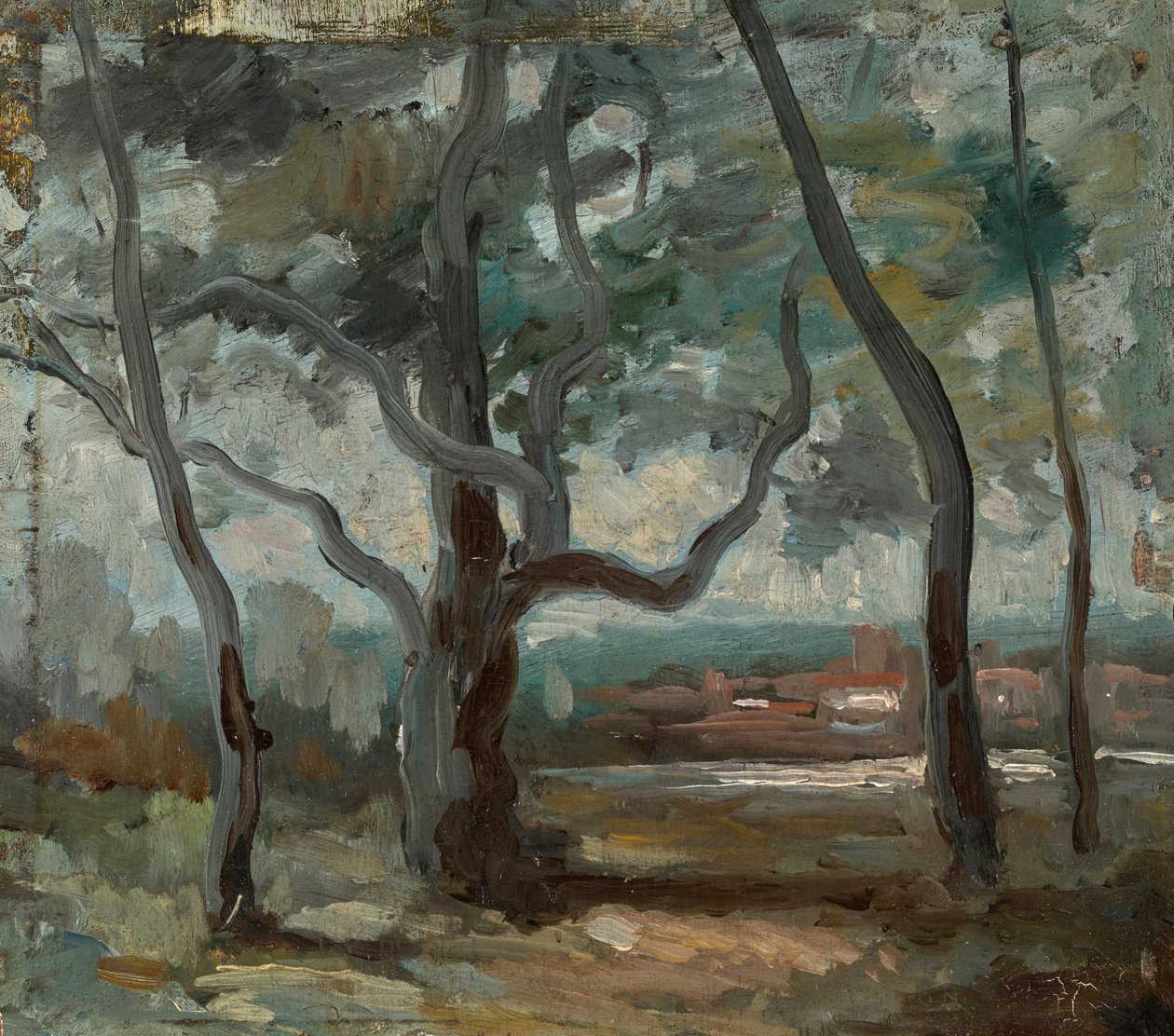 Der Große Baum (Studie) von Jean Baptiste Camille Corot