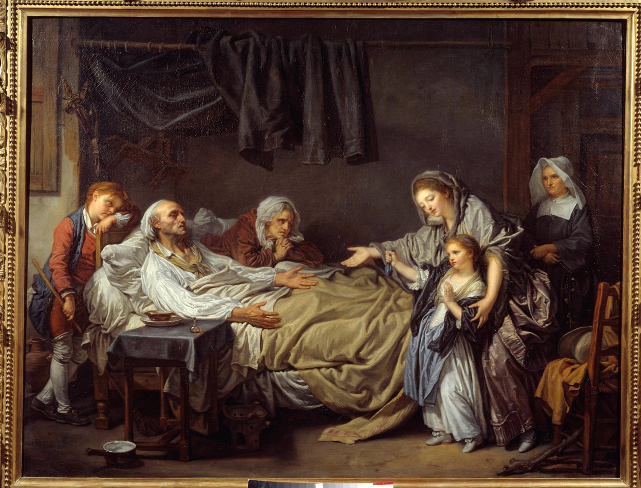 Die Dame der Barmherzigkeit von Jean Baptiste Greuze