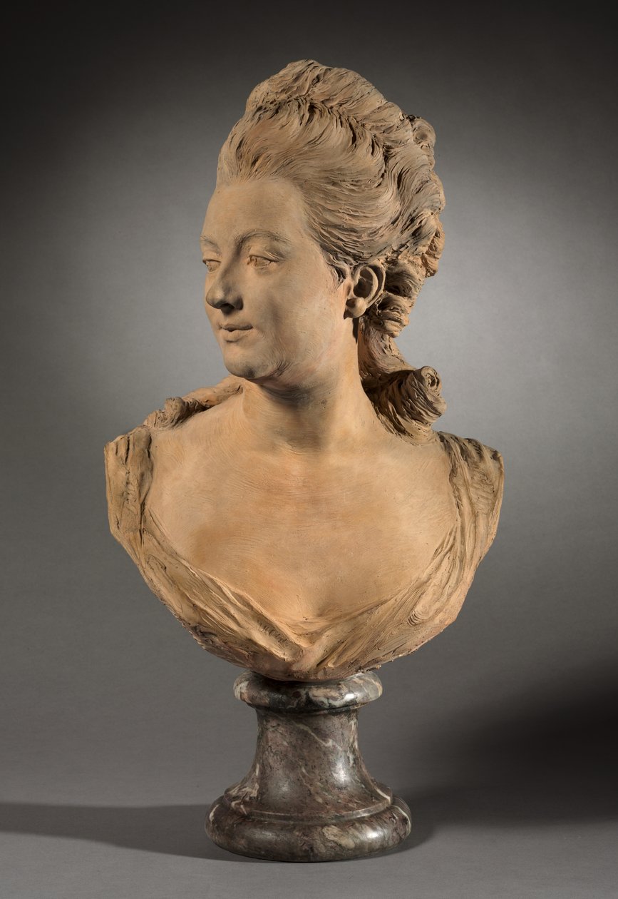Porträt von Melle de Vandeul, möglicherweise 1760 von Jean Baptiste II Lemoyne