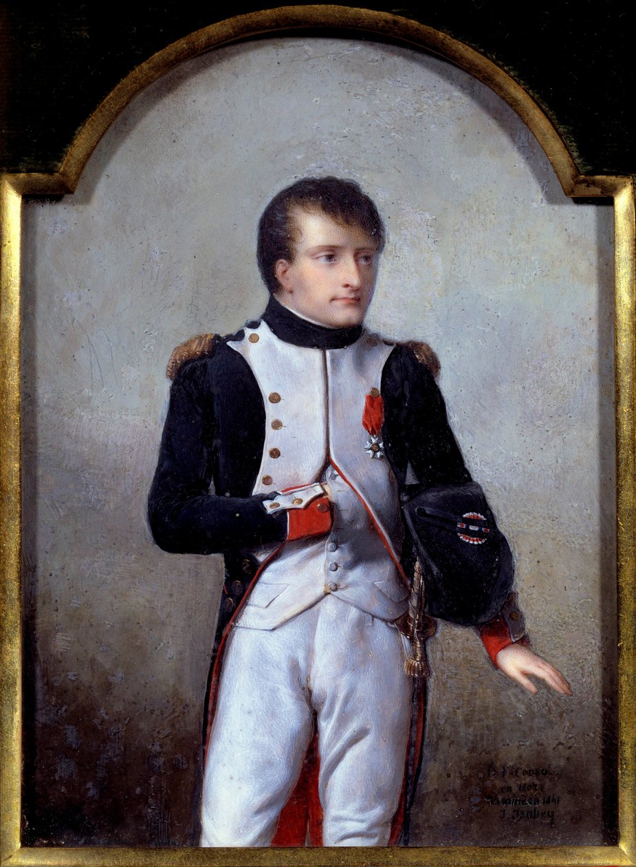 Porträt von Napoleon Bonaparte (1769-1821) als erster Konsul im Jahr 1802 von Jean Baptiste Isabey
