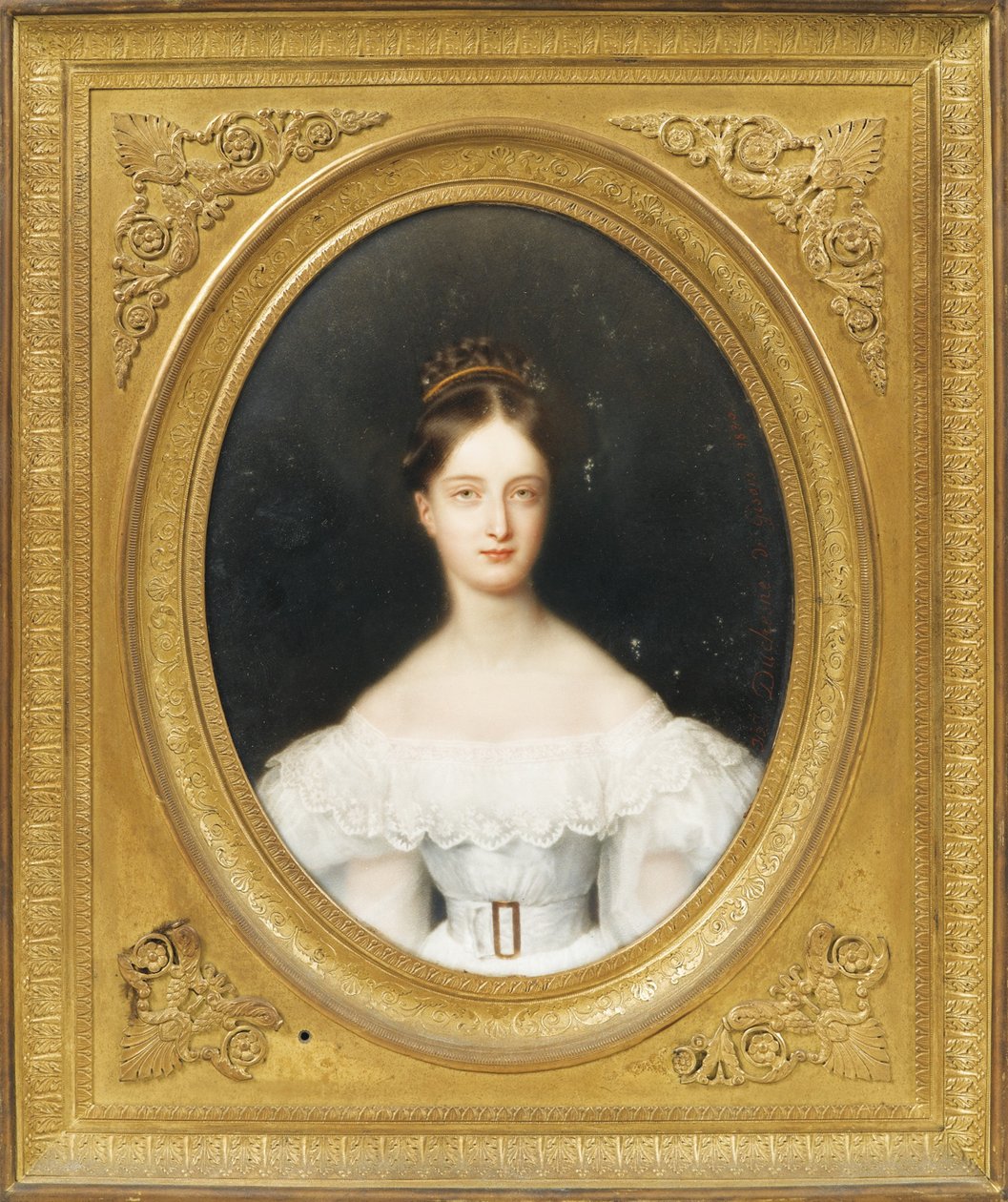 Prinzessin Clémentine von Orléans 1817-1907, Prinzessin von Sachsen-Coburg und Gotha, 1830 von Jean Baptiste Joseph Duchesne