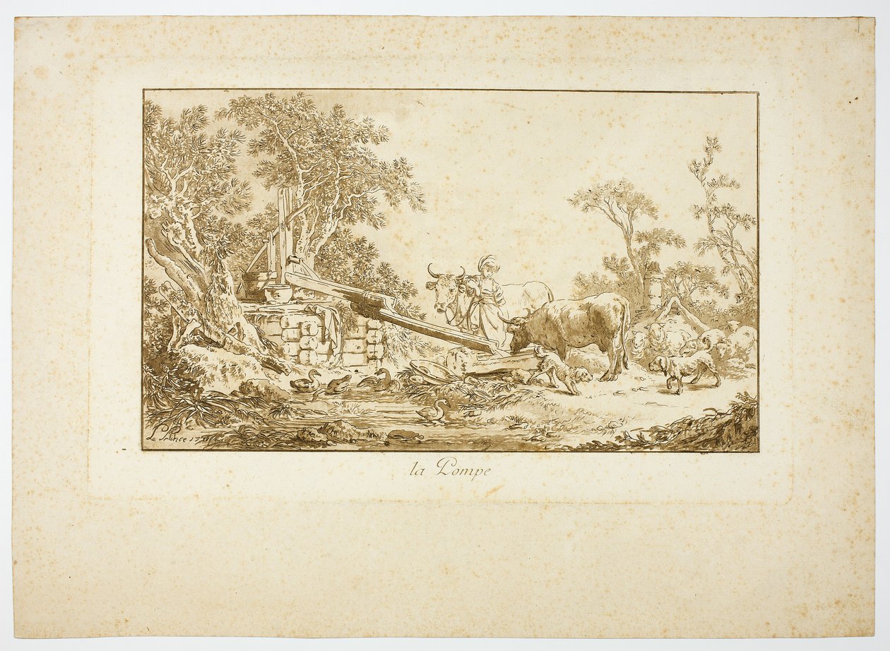 Die Pumpe von Jean Baptiste Le Prince