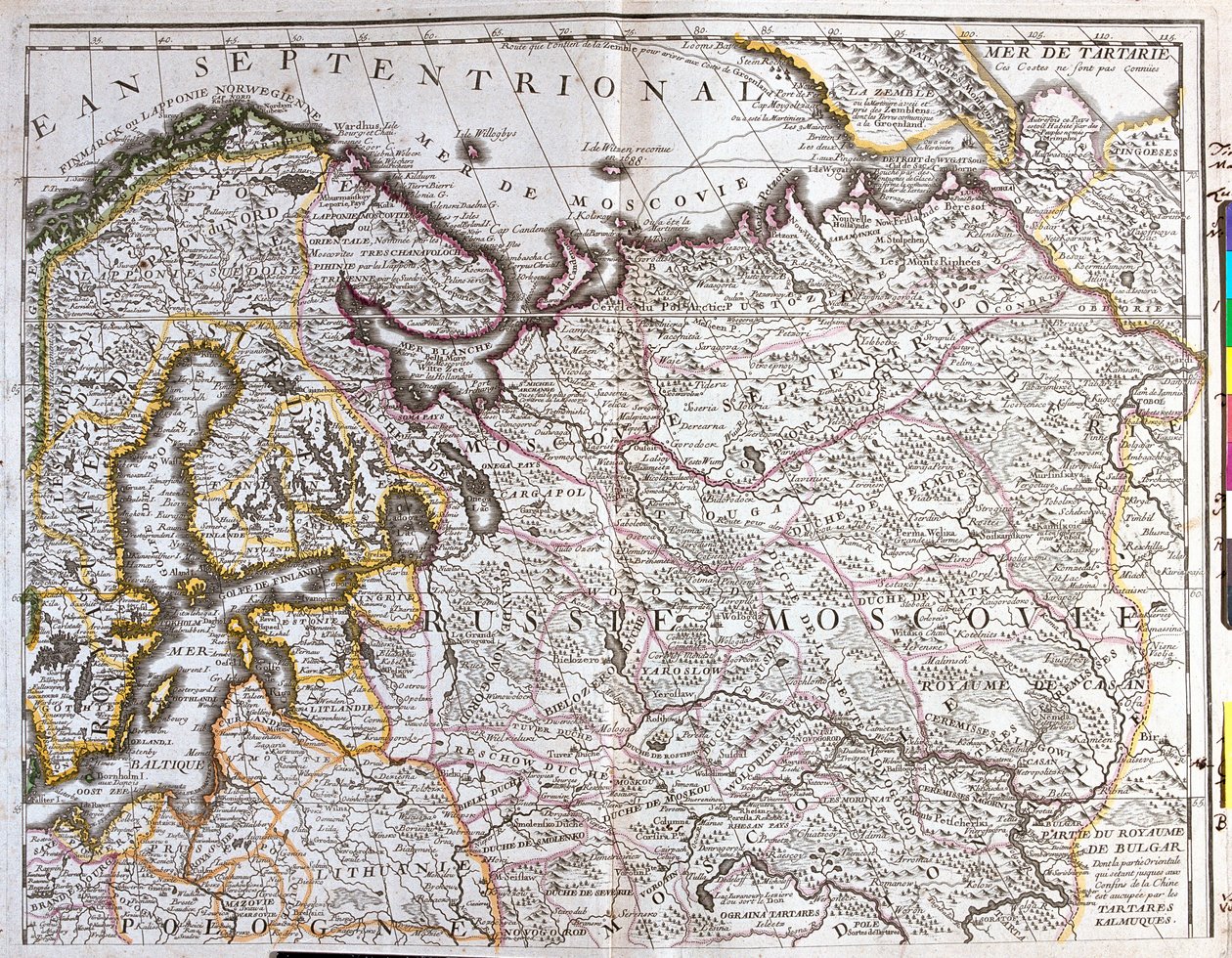 Finnland, Norwegen, Nordpolen, Nordrussland von Jean-Baptiste Nolin