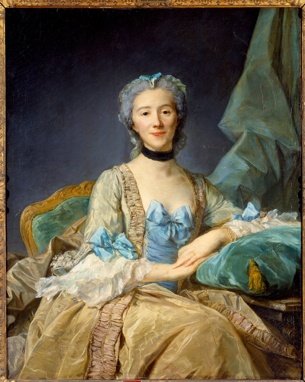 Porträt von Madame de Sorquainville von Jean-Baptiste Perronneau
