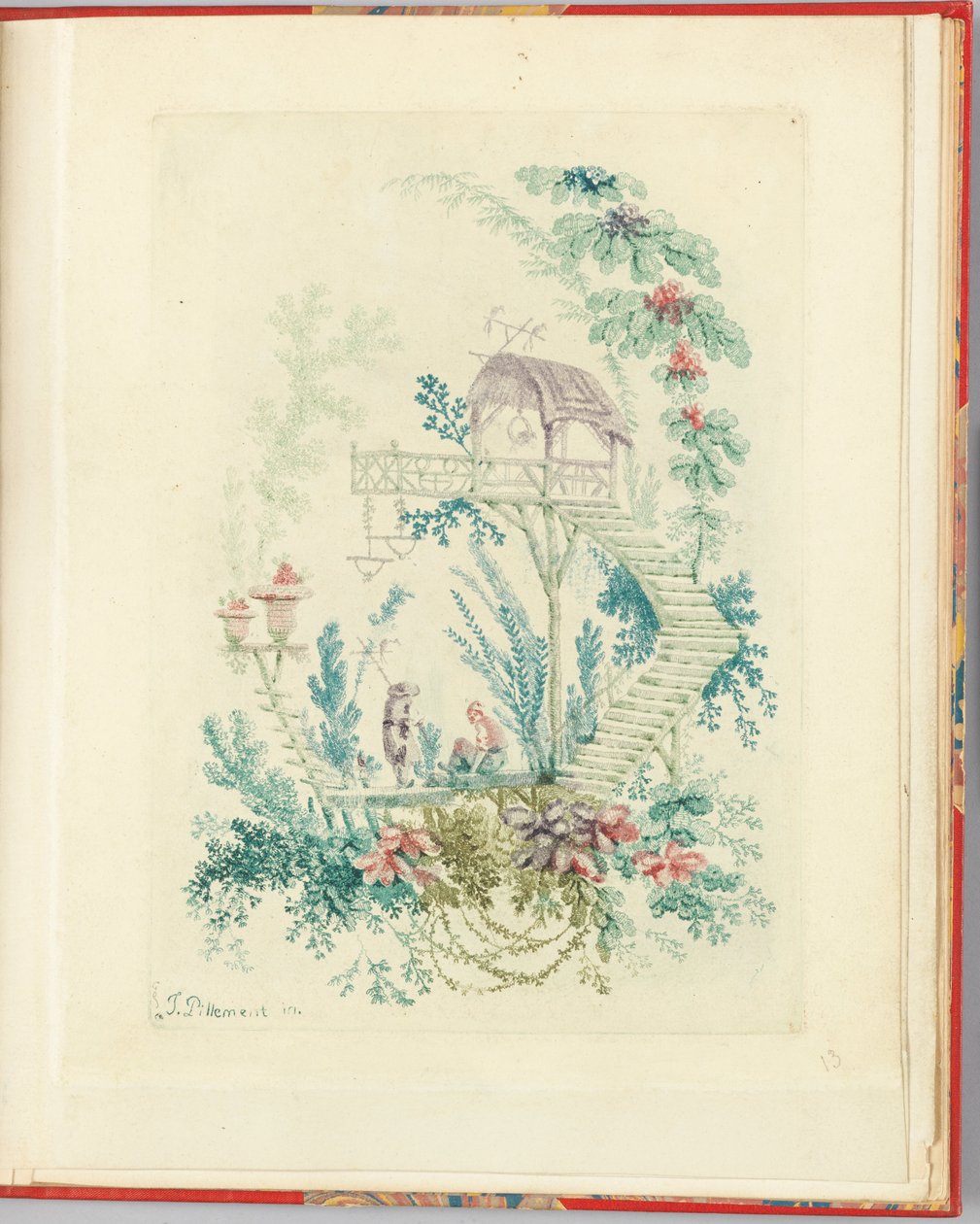 Ornamentales Design aus "Nouvelle suite de cahiers chinois a l