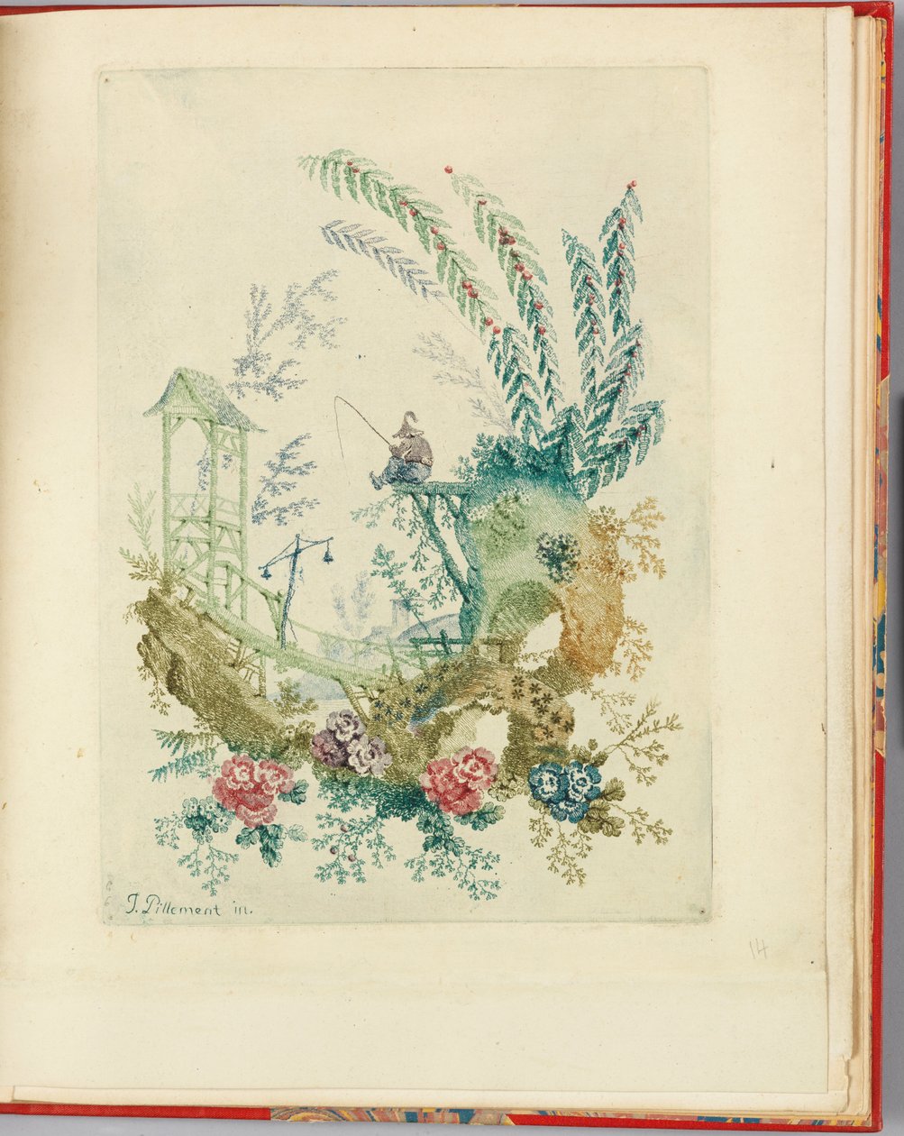 Ornamentales Design aus "Nouvelle suite de cahiers chinois a l