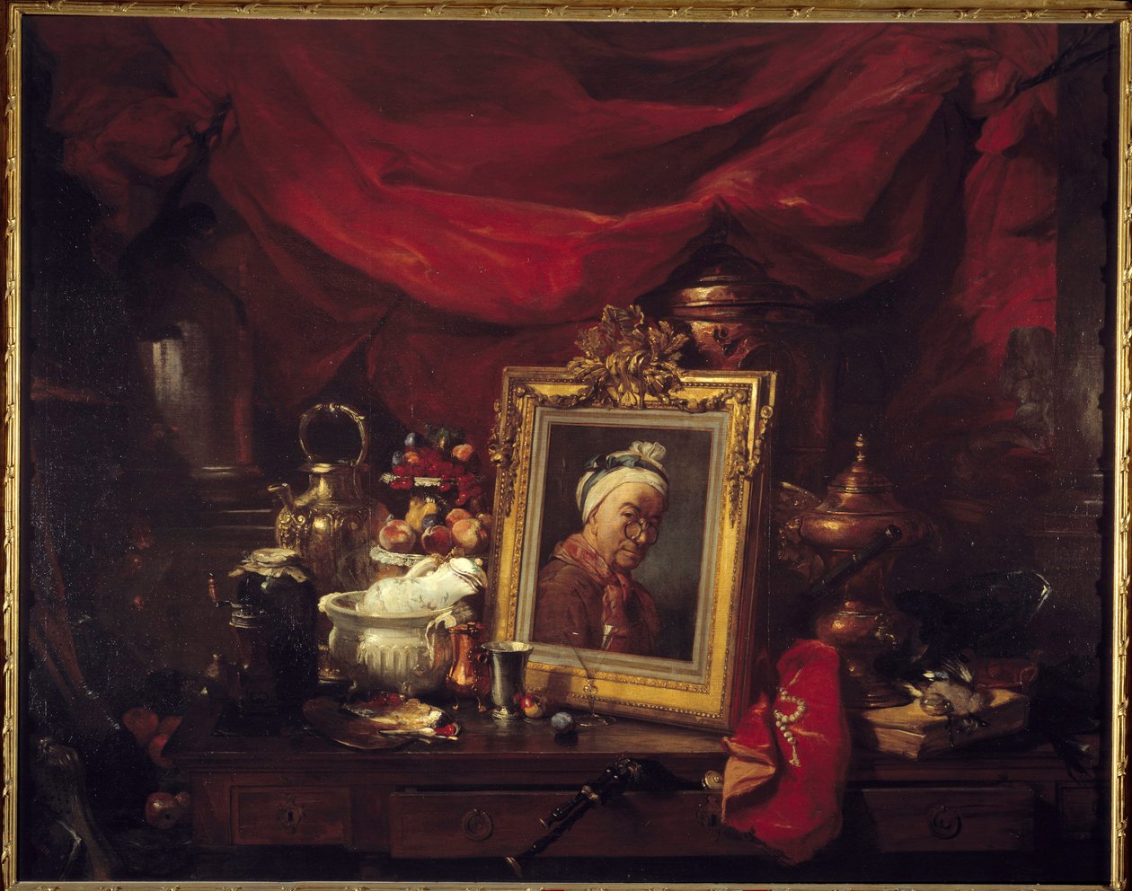 Chardin und seine Modelle von Jean Baptiste Simeon Chardin