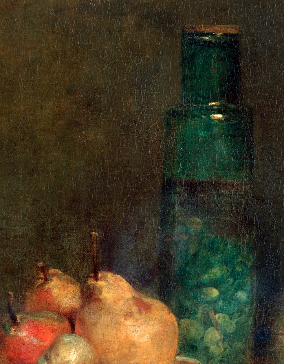 Das Glas Oliven (Detail), 1760 von Jean Baptiste Simeon Chardin