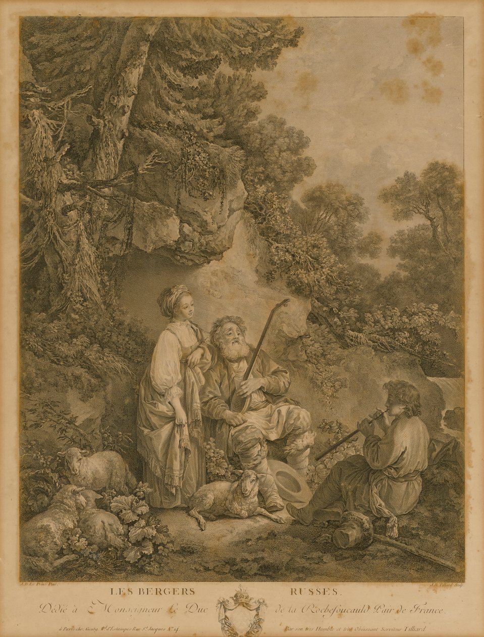 Die russischen Hirten von Jean Baptiste Tillard