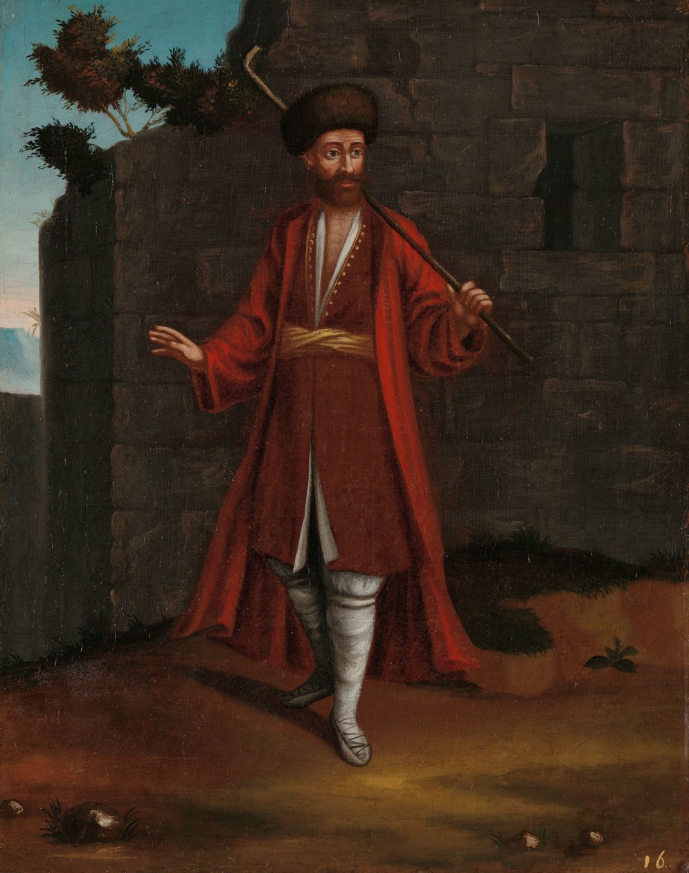 Mann von der bulgarischen Küste von Jean Baptiste Vanmour (workshop of)