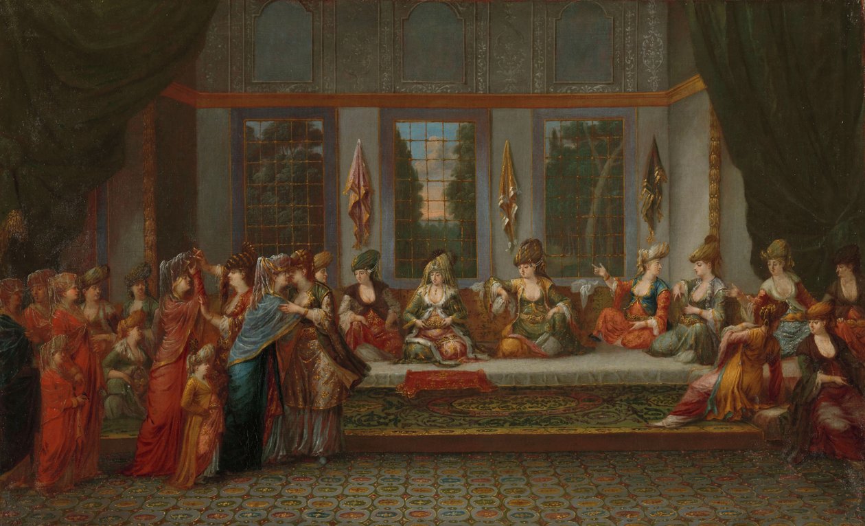Griechische Hochzeit, ca. 1720-37 von Jean Baptiste Vanmour