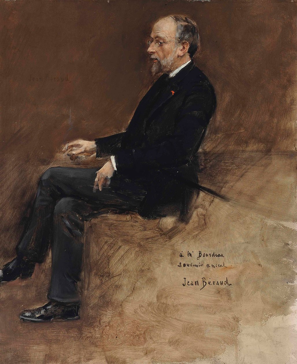 Porträt von Hippolyte Taine von Jean Beraud