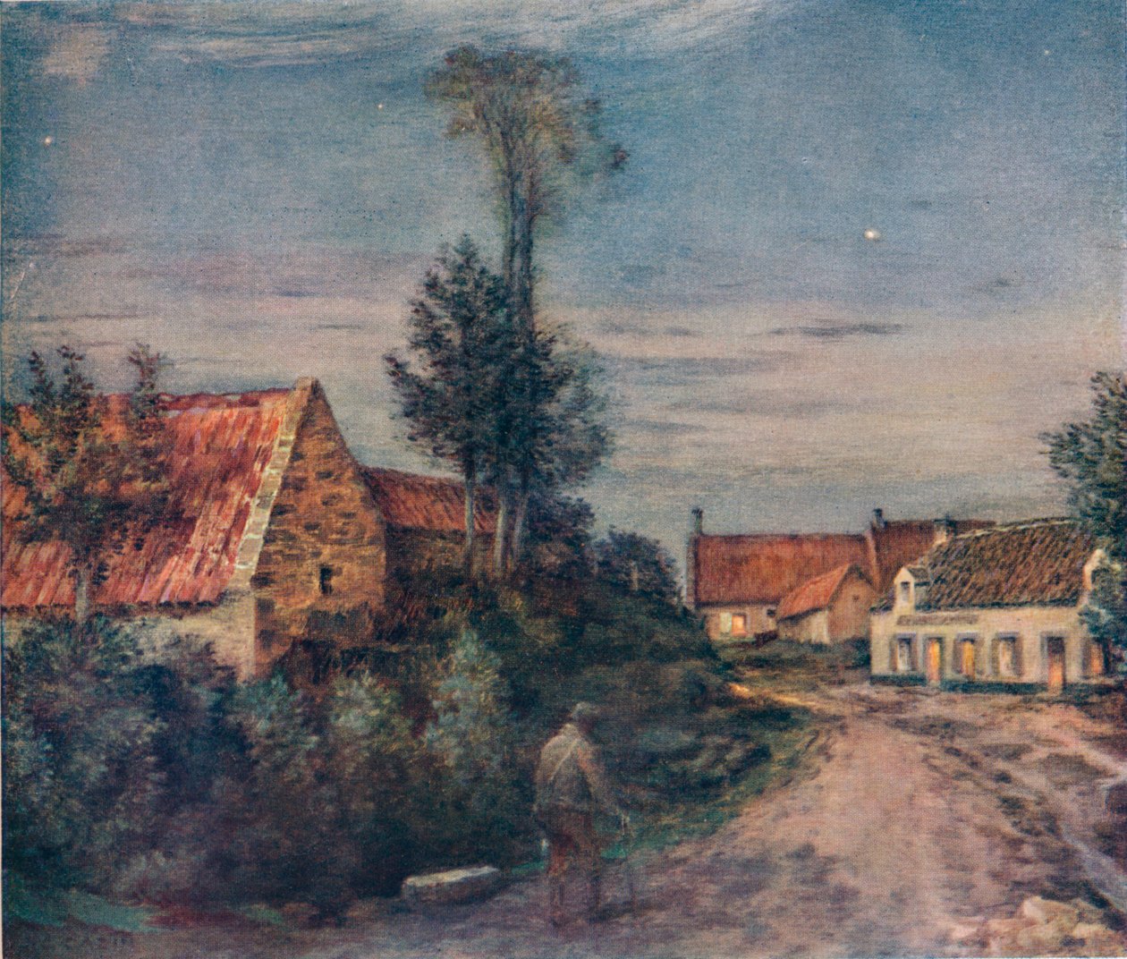 Lestaminet, um 1889 von Jean Charles Cazin
