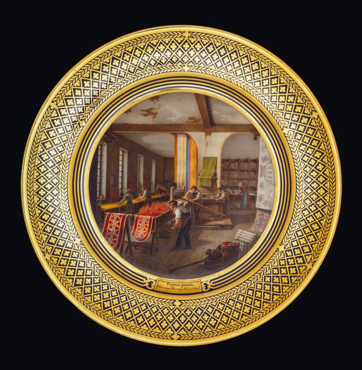 Papiers Peints, ca. 1820-35 von Jean Charles Develly