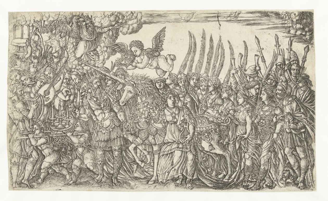 Der Triumph des Einhorns von Jean Duvet