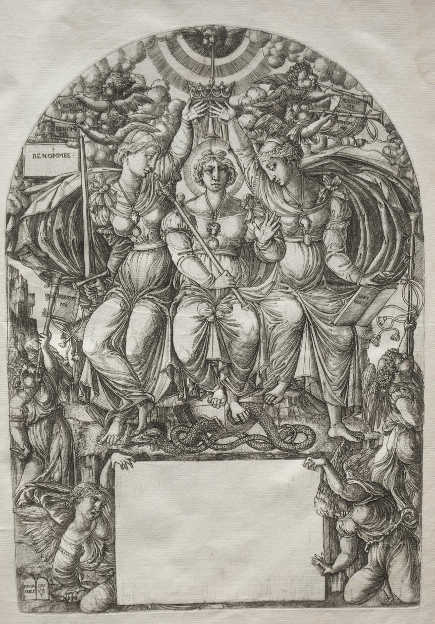 Die königliche Majestät, vor 1561 von Jean Duvet