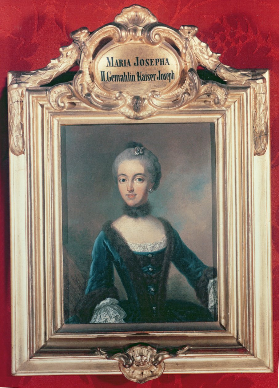 Maria Josepha von Bayern, zweite Frau von Joseph II. von Jean Étienne Liotard